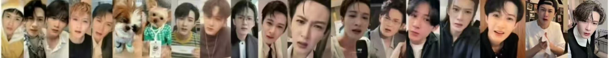 檀健次直播和粉丝分享造型檀健次音乐界最严厉的老师屏幕都快装不下了，一次比一次帅气