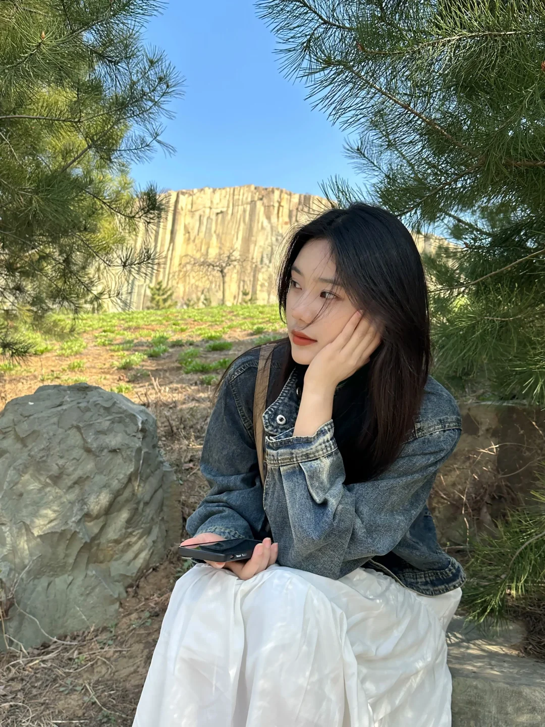 假装发呆