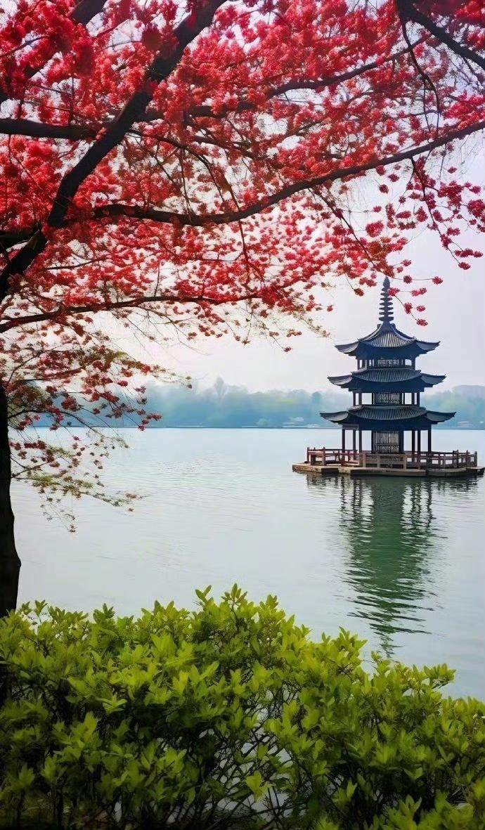 分享一张随手拍的美景