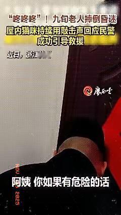 我跟你说，今天刷到个新闻，直接给我干破防了。
谁能想到，救了独居奶奶一命的，竟是