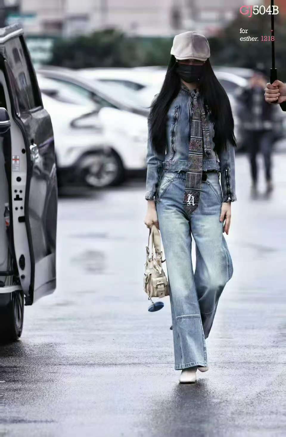 虞书欣复古千禧牛仔风虞书欣复古千禧牛仔look 欣欣子每日穿搭博主上线啦！ 虞书
