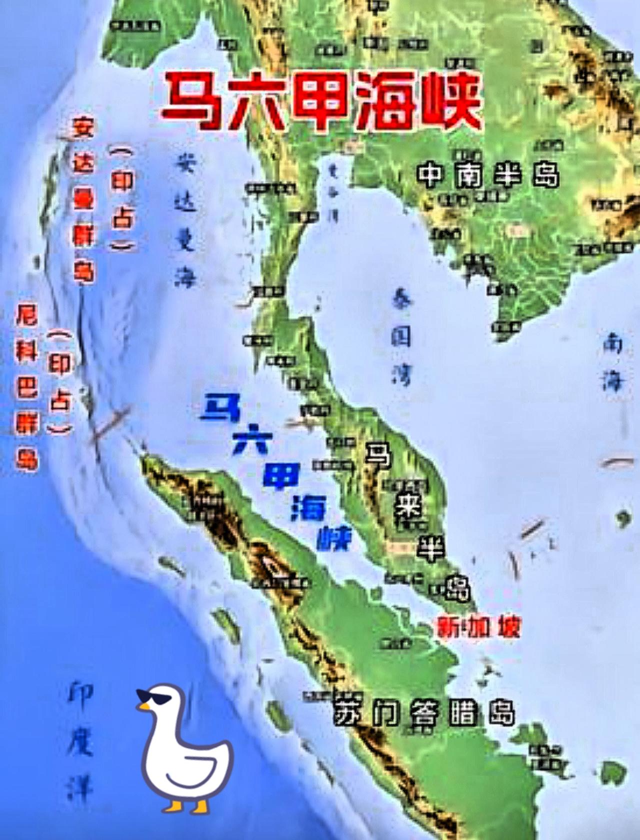 新加坡为什么心慌呢？因为马六甲海峡过路费多半是中国缴纳，而他向美国缴的保护费，也