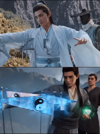 凡人修仙传剧版导演和动漫是一家的好处就是，随处可见的还原！ ​​​