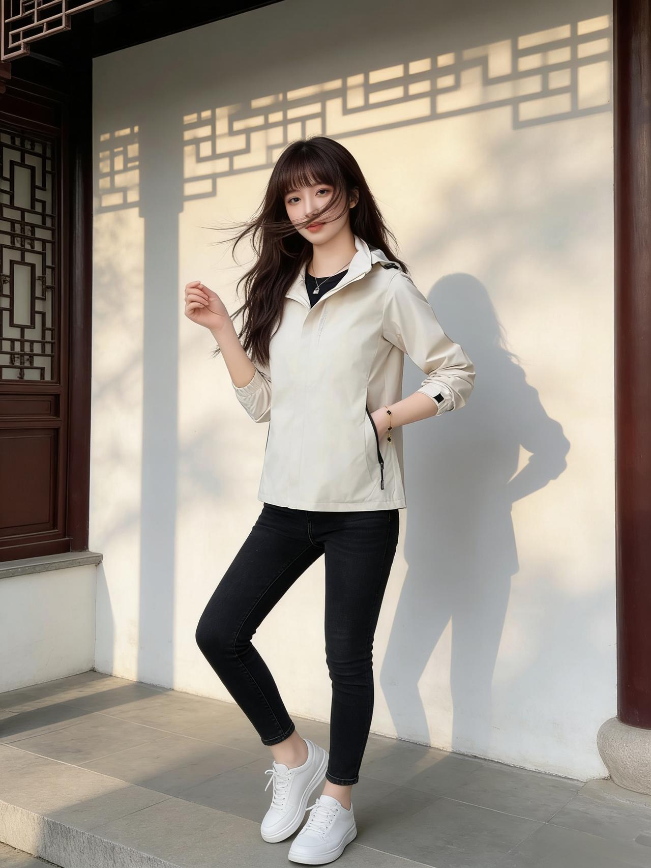 青山围作小庭轩，
竹影松风伴昼眠。
不问人间尘外事，
一窗云气一炉烟。

小楼藏