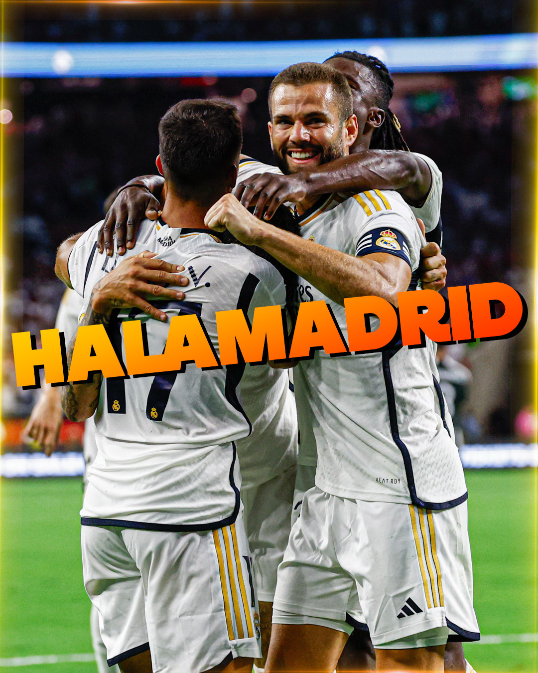 半场结束：皇马1-2落后尤文。大家觉得下半场需要怎么调整？#halamadrid