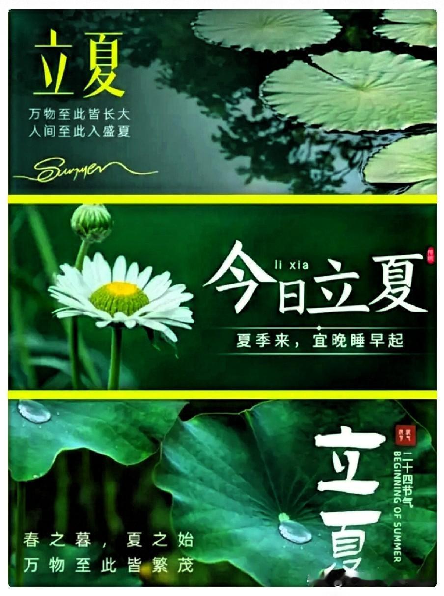 提醒大家注意了：
 
从今天开始，正式进入立夏节气，今年立夏时节气候走势格外特别
