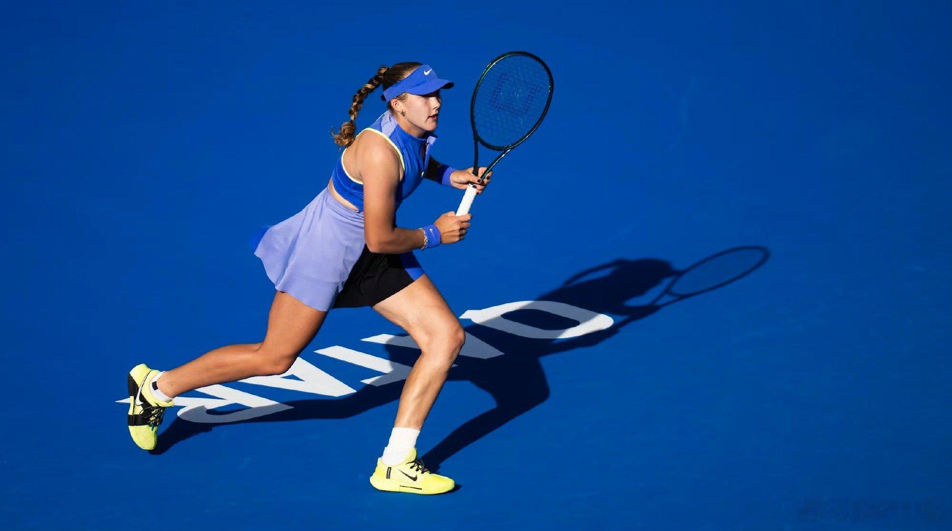 小米辣赛点双误不敌姆博科WTA1000多哈站第三轮青春对决，10号种子姆博科化解