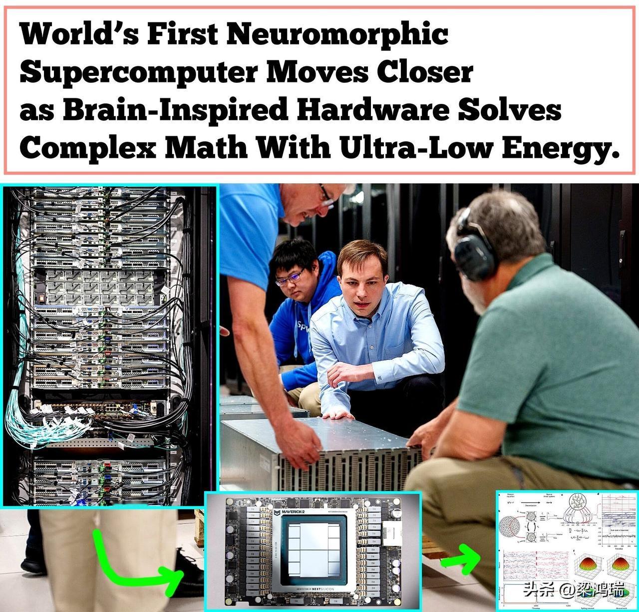 世界上第一台神经形态超级计算机借助大脑启发的数学原理，即将成为现实。

神经形态