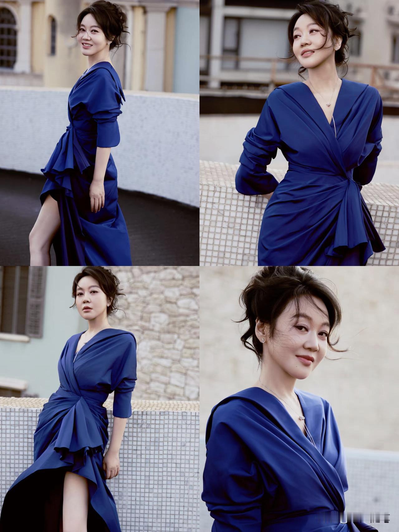 微醺姐魅力不减当年，还是很有女神范的。
