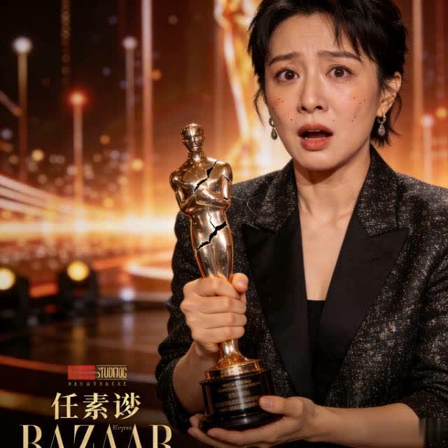 笑不活了！任素汐刚领完奖 奖杯当场裂开
 
刚在颁奖礼上凭实力拿下奖项的任素汐，