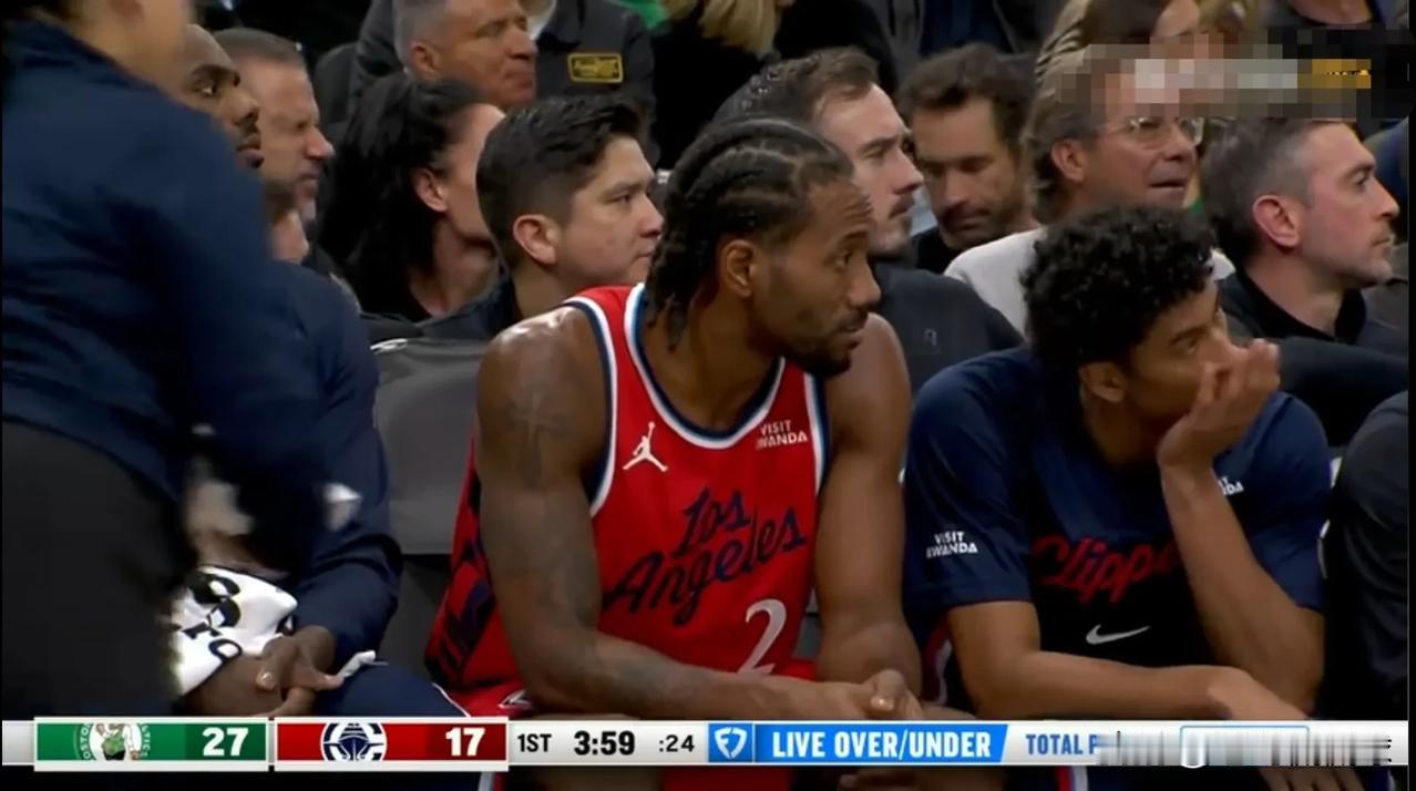 快船当家球星伦纳德终于发挥失常了！今天快船在主场以115:146惨败于凯尔特人，