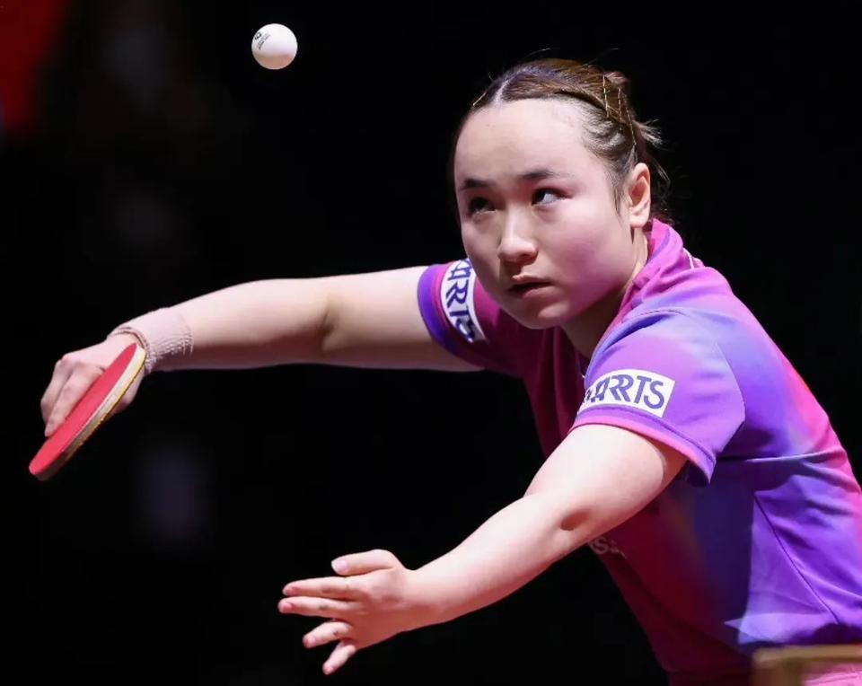 伊藤美诚晋级16强丨多哈世乒赛
多哈世乒赛 女单第三轮，日本伊藤美诚对阵巴约尔，
