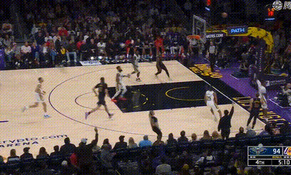 里夫斯关键三分！自己找回手感鹈鹕vs湖人