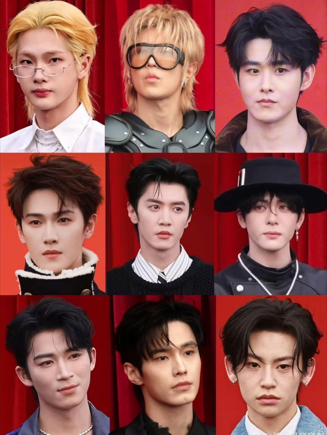 芭莎男明星的红毯截图，们古偶现在的男主主力军 ​​​