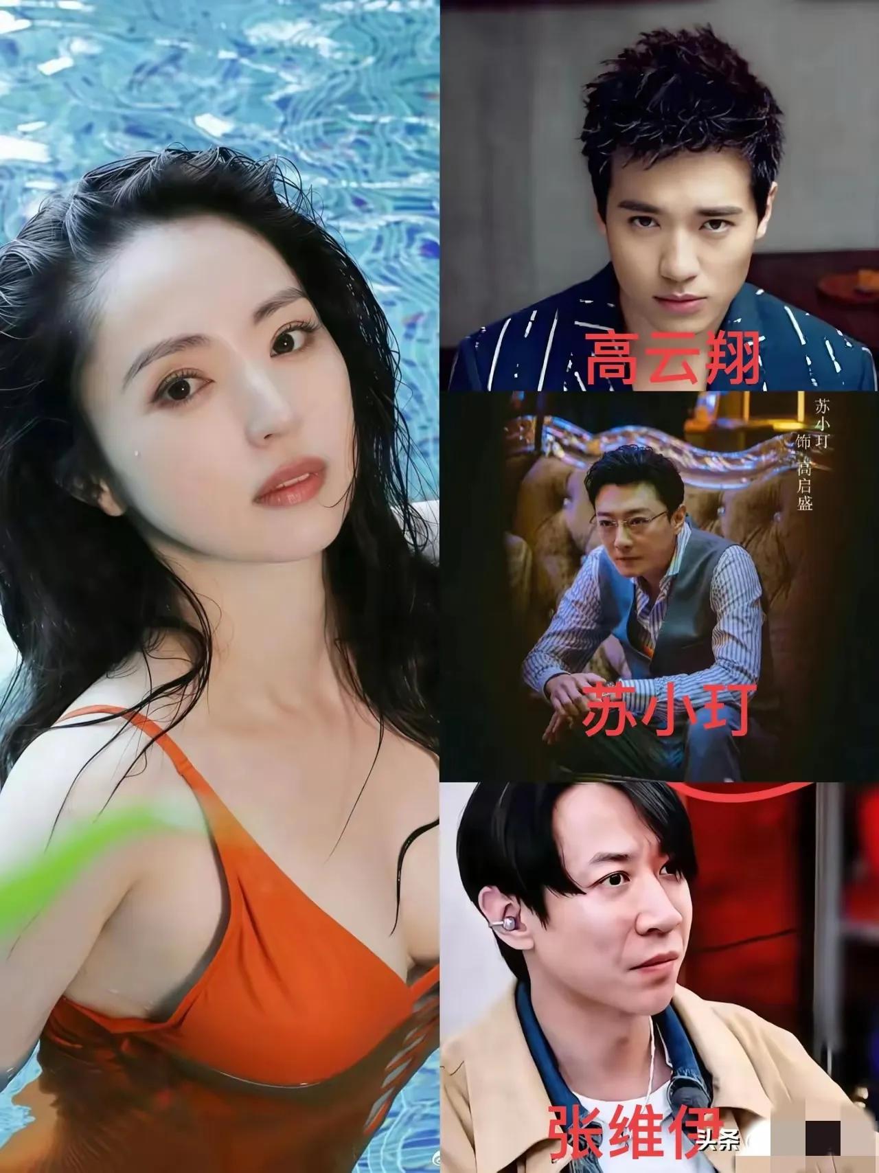 董璇挑选男人的眼光是越来越差了。

前夫高云翔出轨，两人离婚。但是高云翔是真的帅