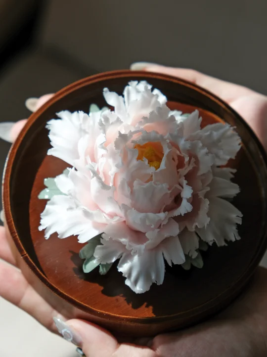 千年窑火造就的花朵，放在家里有高级感！