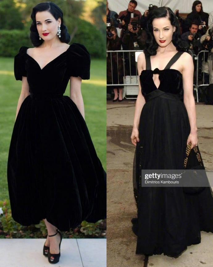 疯马秀顶级脱衣舞娘 Dita Von Teese，优雅的法式穿搭太迷人了~