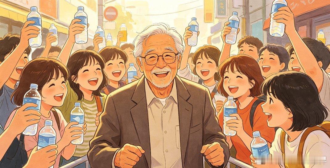 成龙让工作人员给路人发水娱乐圈里从不缺刻意营造的宠粉人设，但成龙大哥的温柔，从来