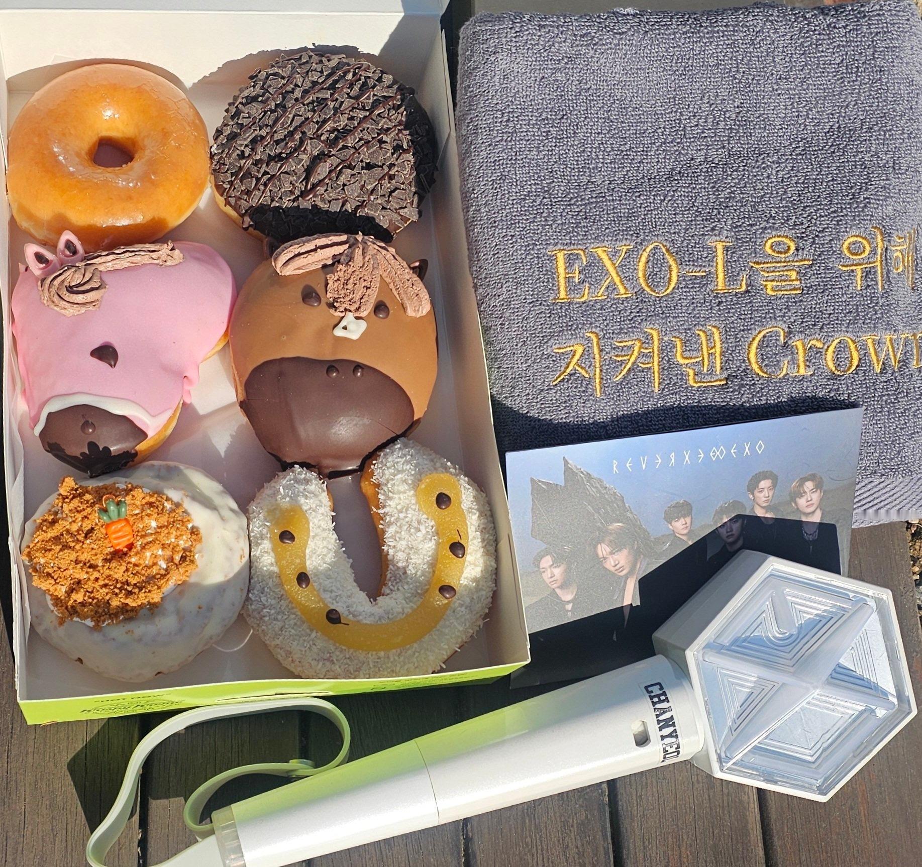 朴灿烈MBC逆应援 EXO今日MBC预录逆应援是朴灿烈一个人花了630w韩元准备