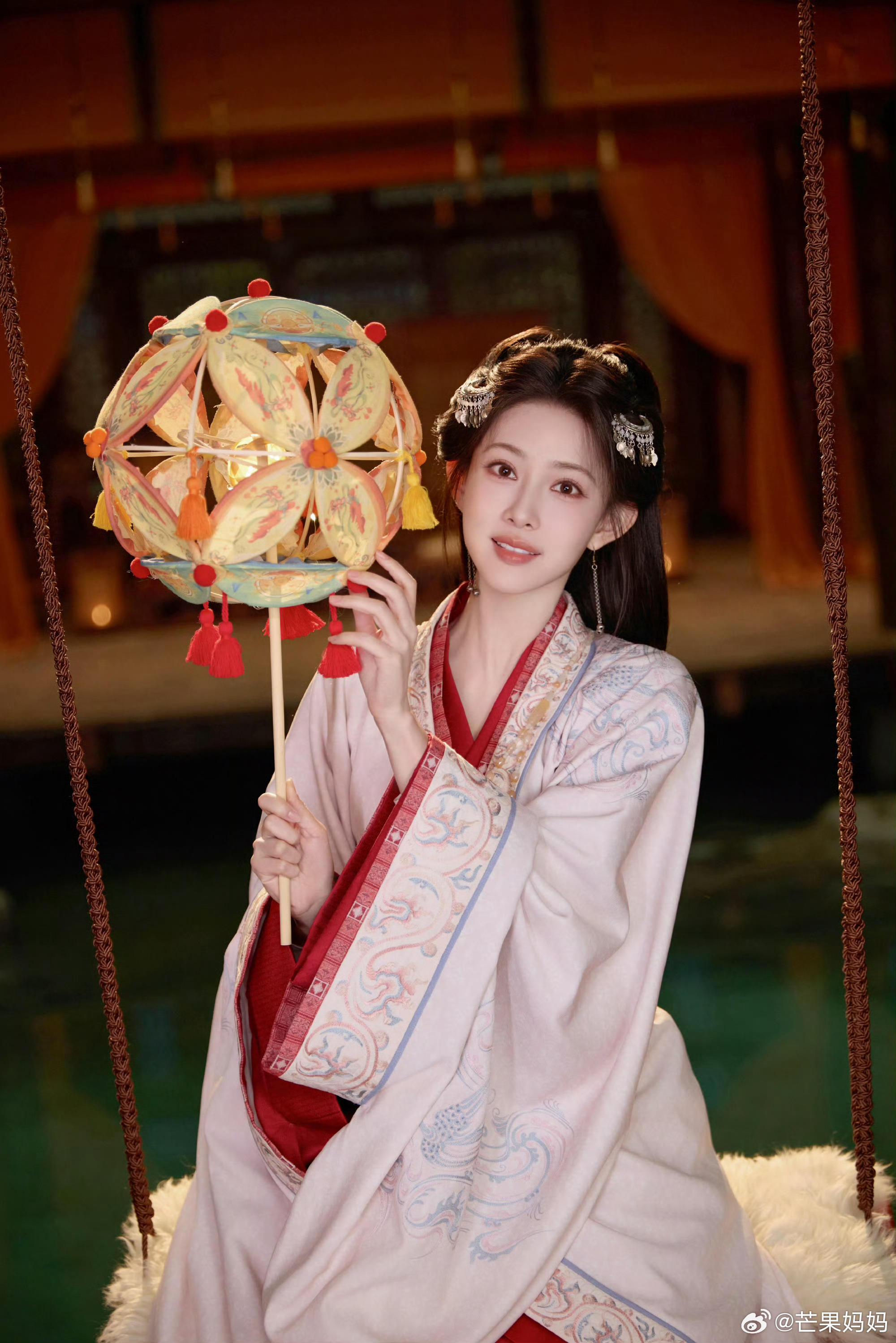 孟子义《将门独后》新造型，就这个古装甜妹沈妙萌