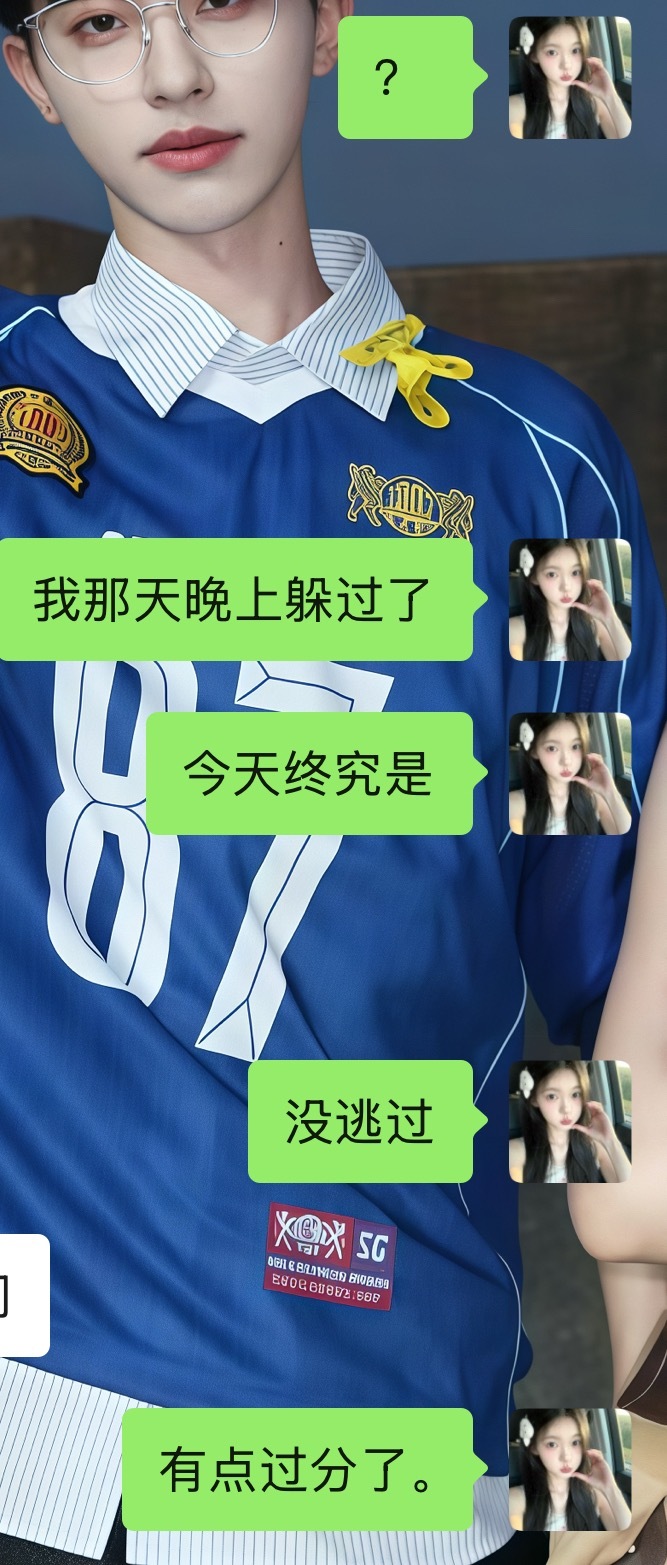 控诉两个坏人。赔我耳朵！ 