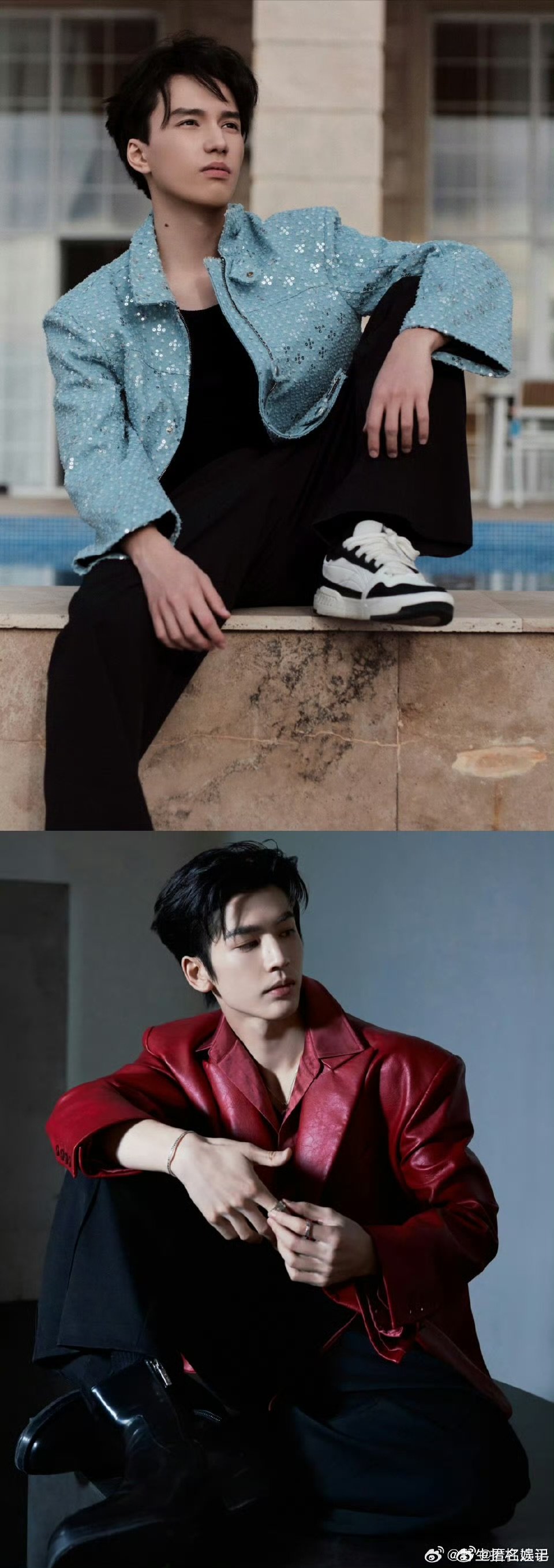 迪玛希弟弟撞脸张凌赫声起地平线一眼沦陷的高颜值，曼苏尔少年感与冷峻感兼具，撞脸张