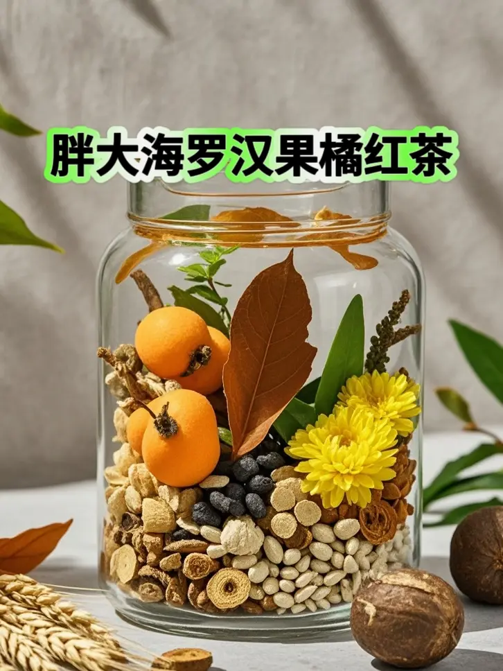 橘红罗汉果清润茶适合秋天喝的养生茶