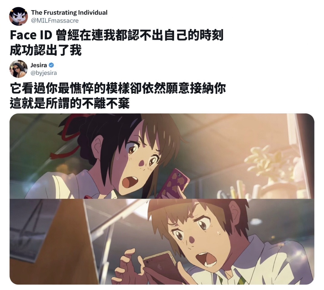 谢谢你，Face IDmeme