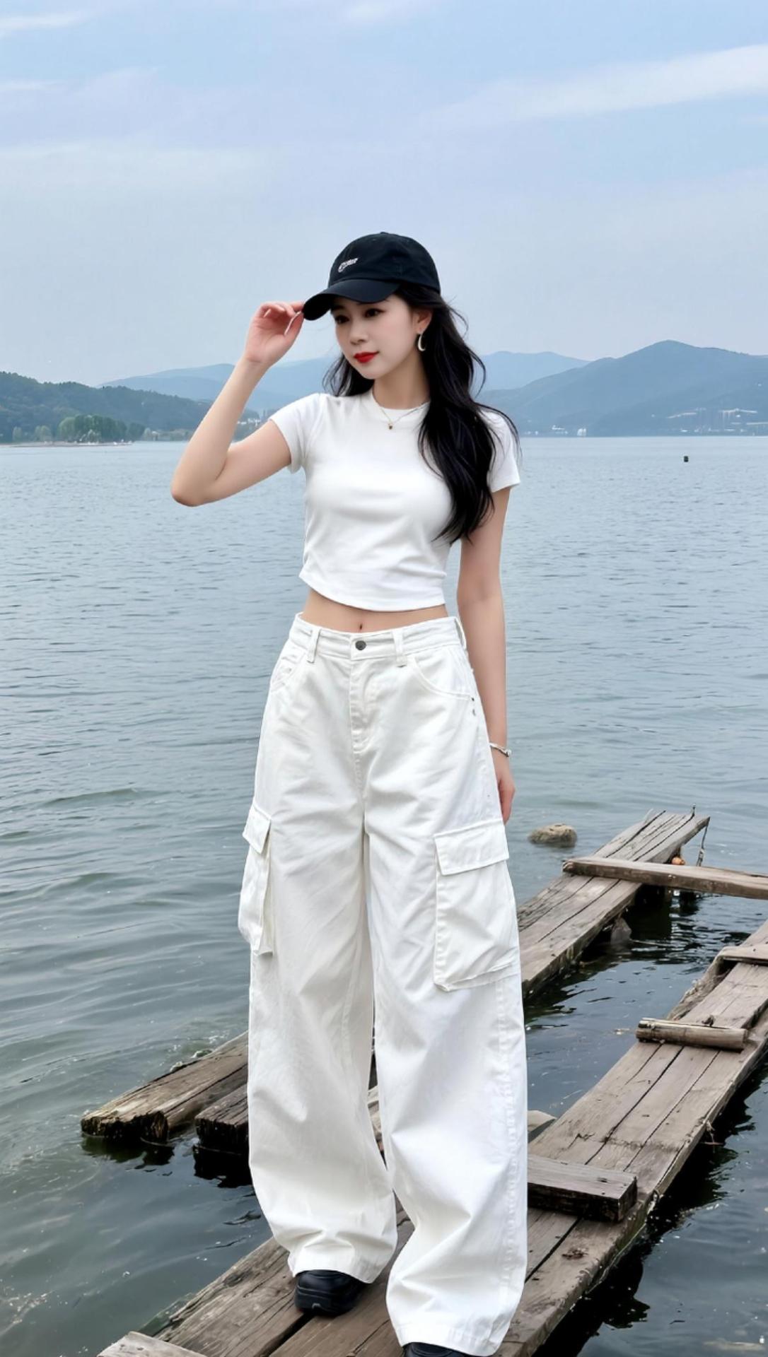 AI湖岸休闲风