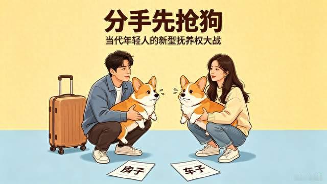 分手先抢狗！当代年轻人的新型抚养权大战