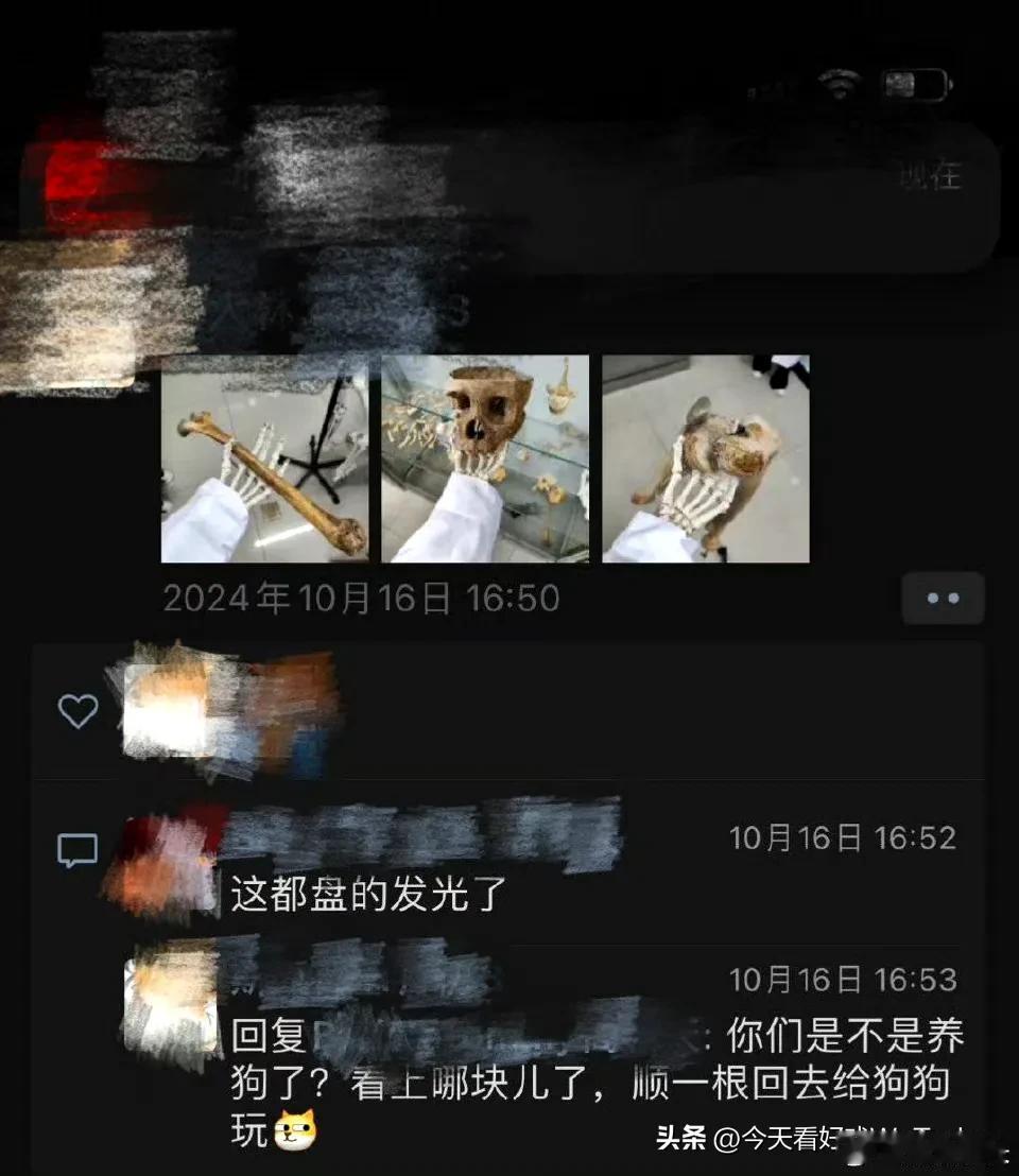 #医学生发大体老师头骨合影引不满#这些学生心里还有敬畏之心吗？还懂尊重吗？ 
这