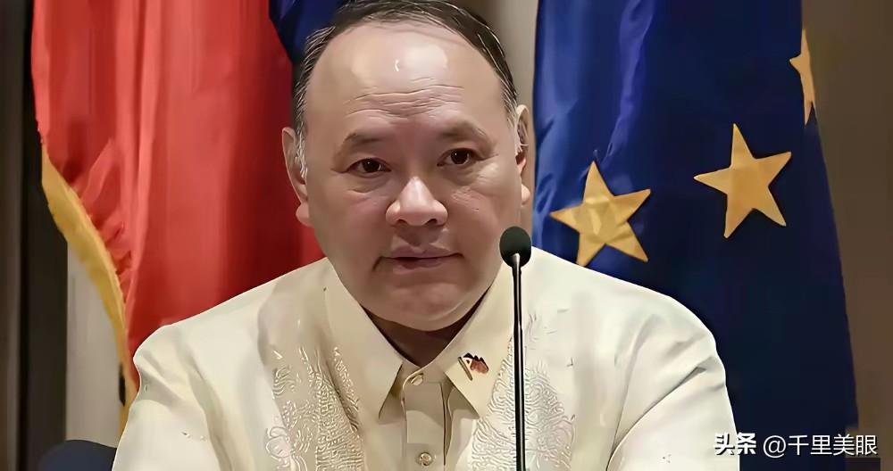 菲律宾国防部长特奥多罗，因屡次公开发表反中不实谬论，他求锤得锤，东大给了他一个“