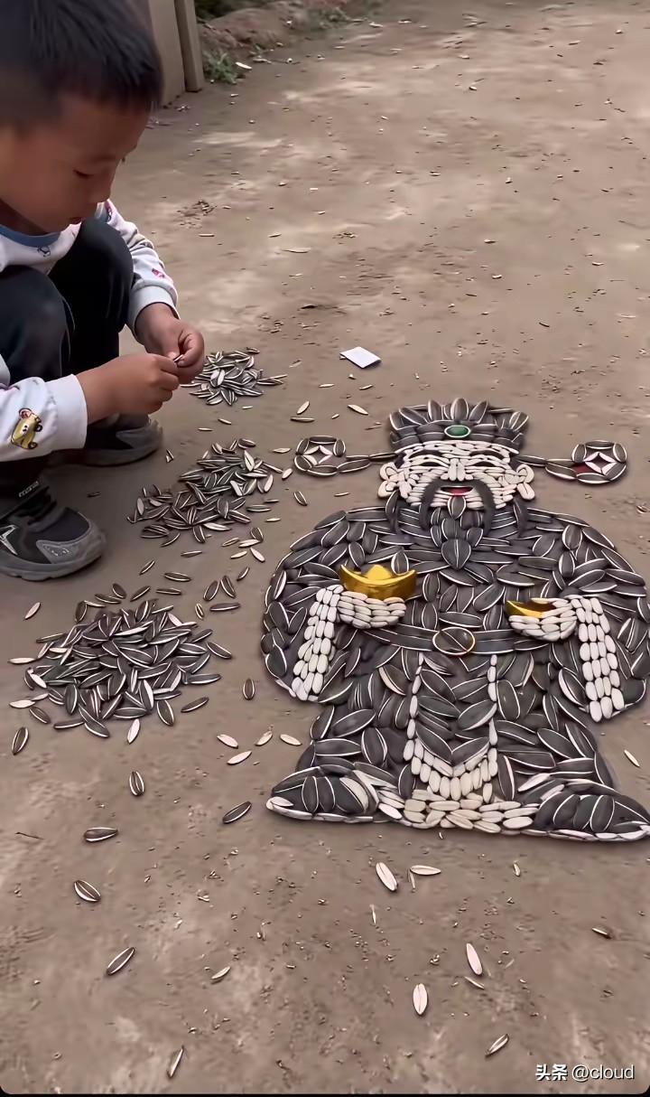 孩子艺术细胞太强了(👍ᐛ)