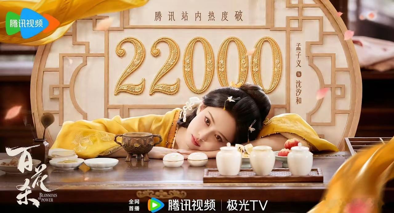 孟子义牛逼，百花杀不到7点热度已超九重紫同时段，孟子义一直在超越自己！！！！！！