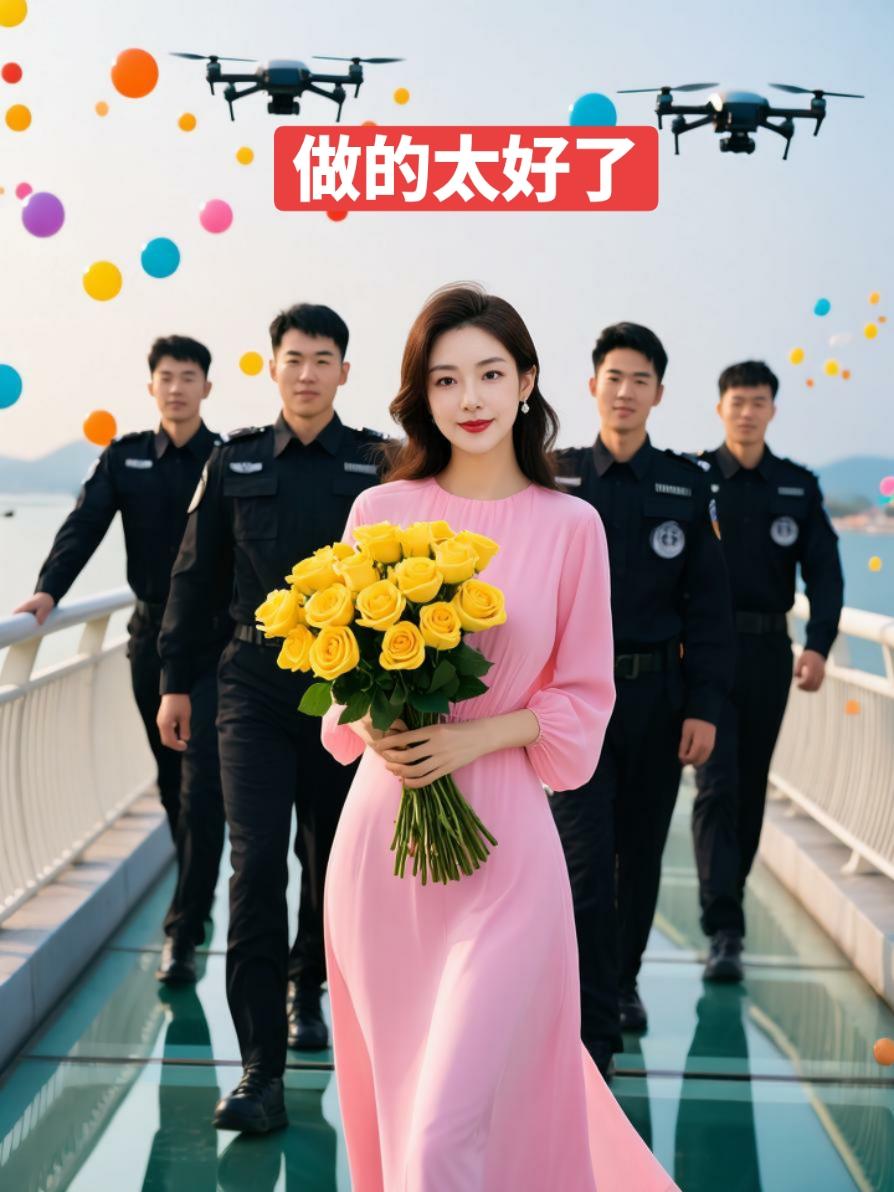 AI港风自由大片