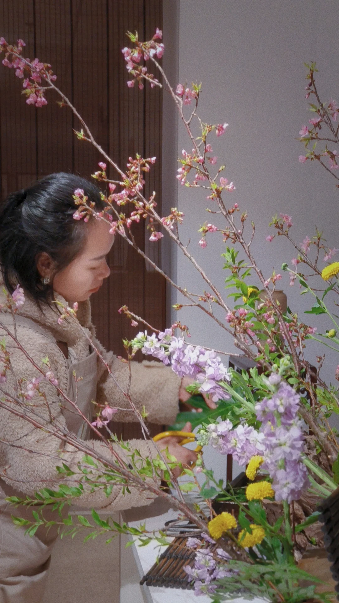在插花中疗愈自己