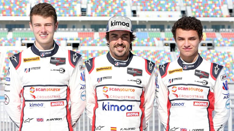 2025赛季之后，这支代表United Autosports车队2018年征战戴