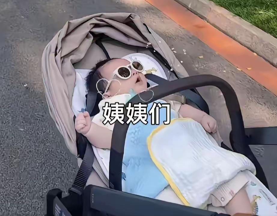 马筱梅真的把小汪宝照顾得非常好，正如汪小菲说的一样:汪宝长势喜人。白白胖胖小胳膊
