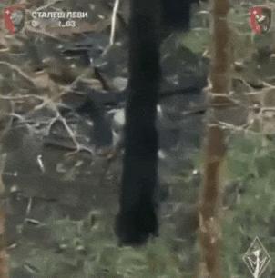 1名士兵刚开始面对无人机时希望以身殉国，实现个人价值。但被炸了几次后，感觉还是有