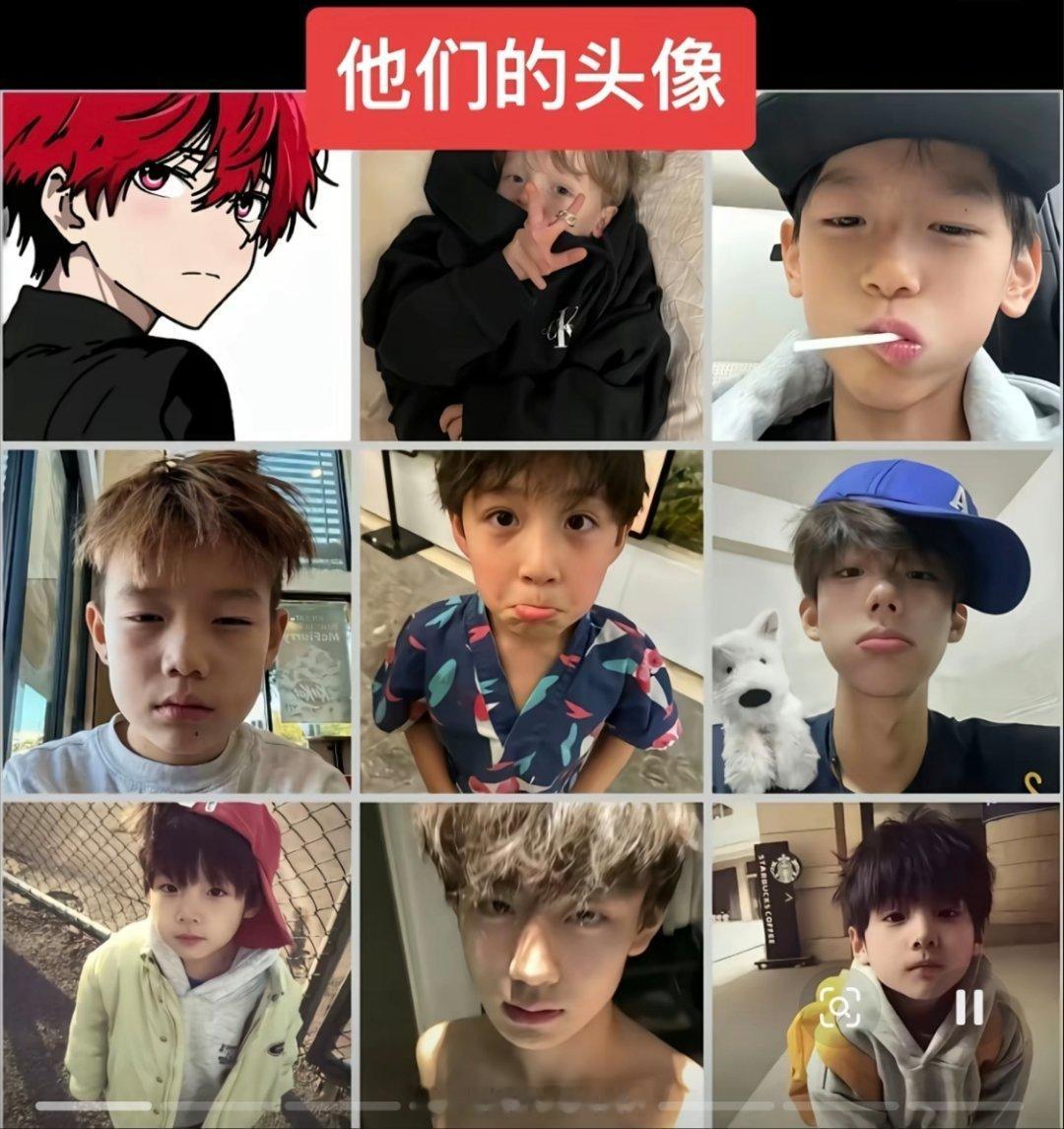 一直很疑惑借钱男的头像是怎么做到如此统一的 