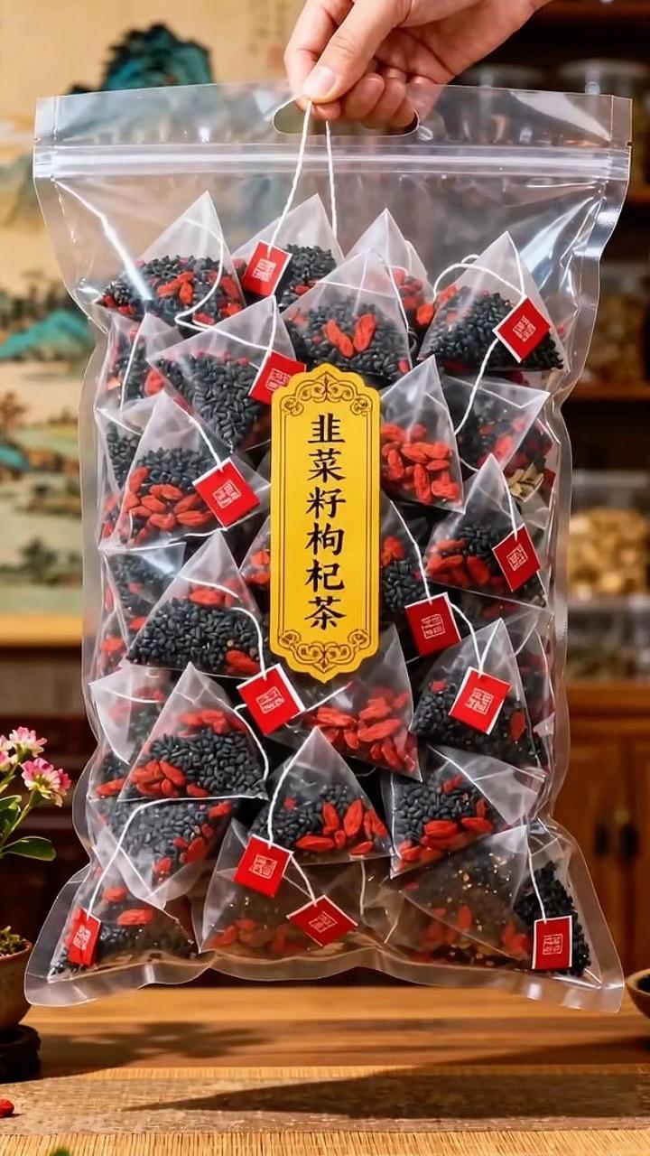 独立三角茶包分装，干净卫生还方便携带 甄选原料配比均衡，不用自己抓配称...
