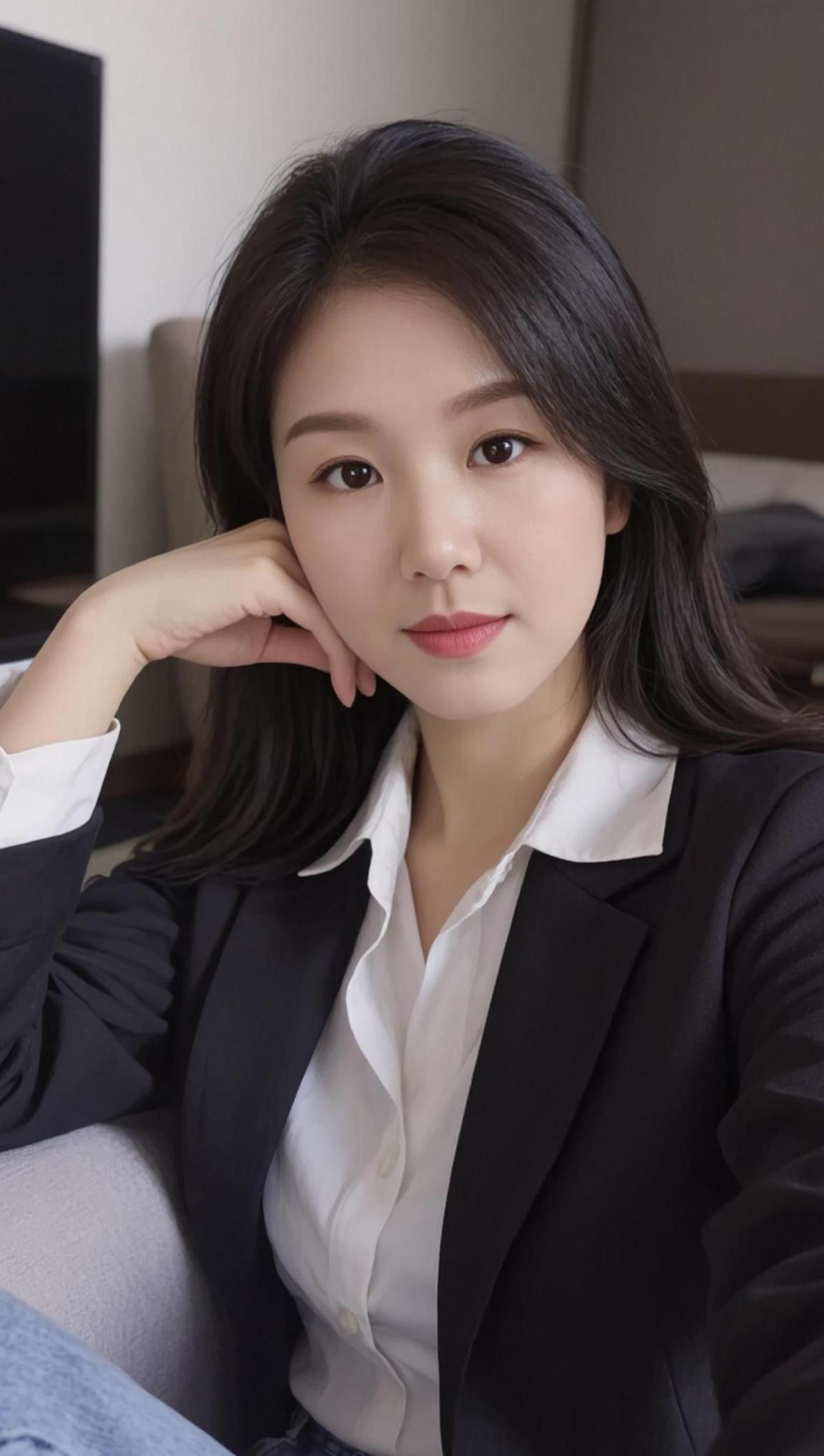 AI通勤风自拍 抖音ai创作