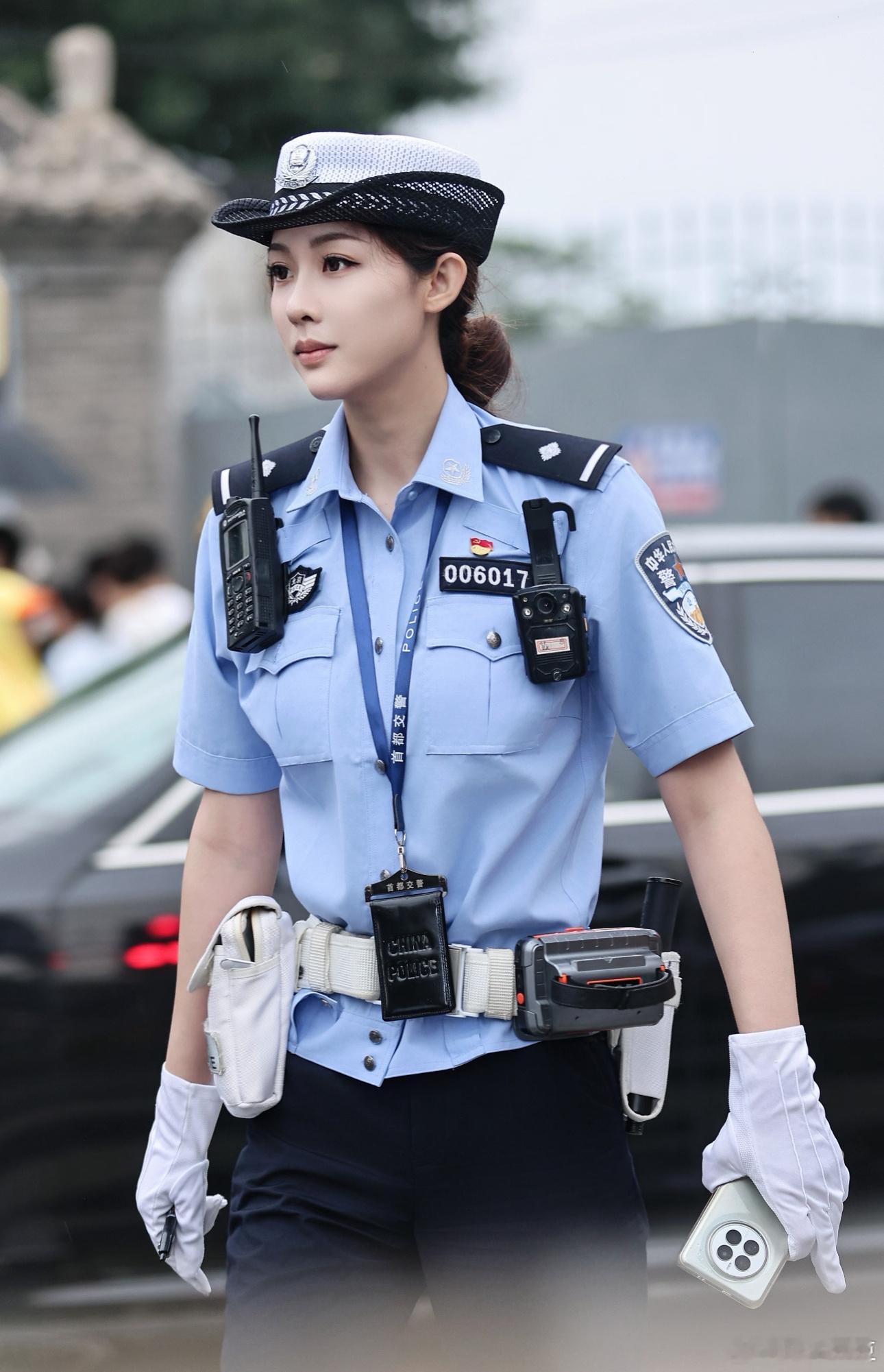 北京最美女交警👮🏻‍♀️ ​​​