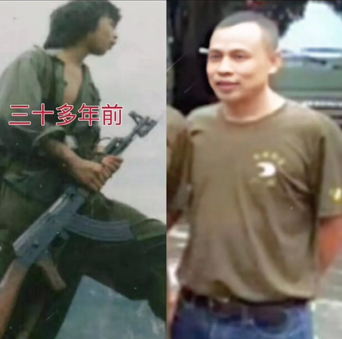 腿还没好利索，他却自己走到老山前线了。
1988年2月，廖明兵从重庆璧山出发，左
