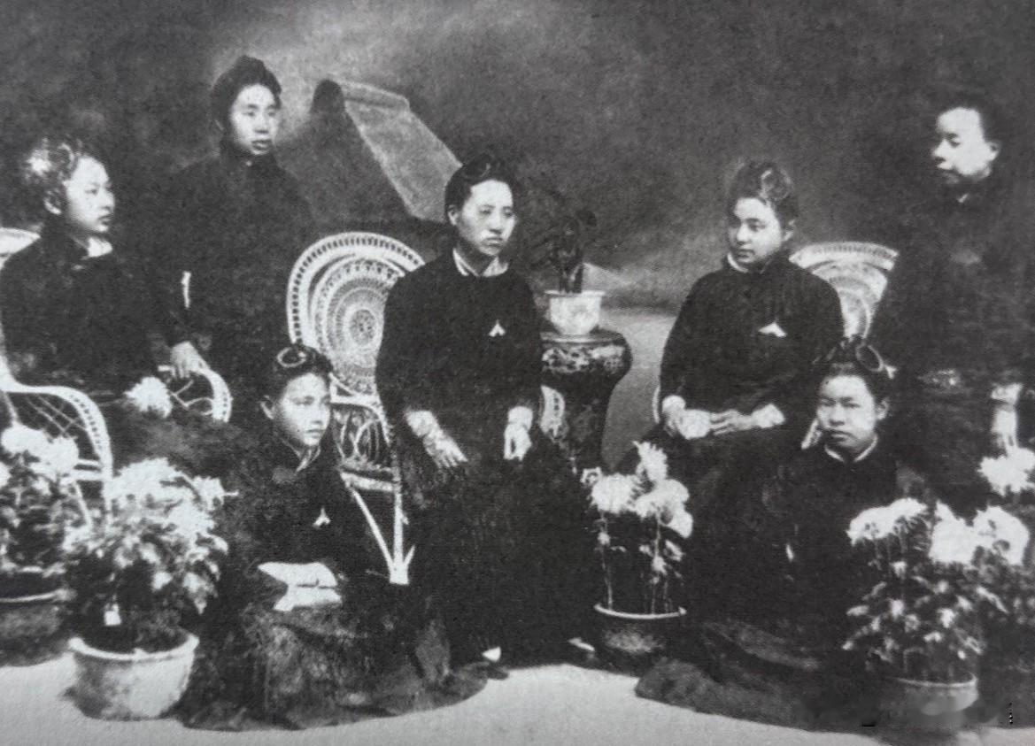 1911年，丁玲的母亲蒋慕唐在常德女子师范学校读书时，与中国妇女革命先驱向警予等