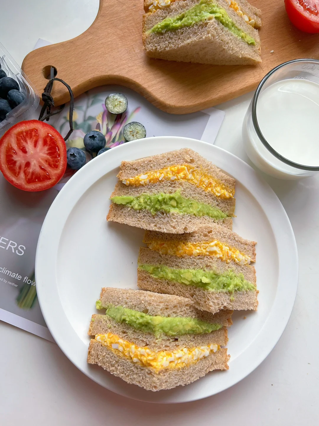 牛油果鸡蛋酱三明治🥪算不算你心中的No.1？