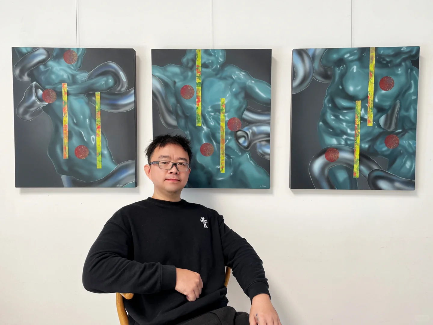 《捆缚者》三联