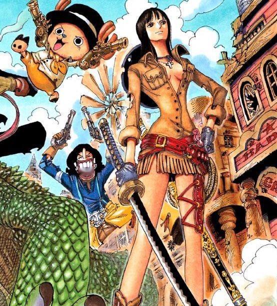 海贼王 海贼王 罗宾娜美好飒啊！姐姐杀我 