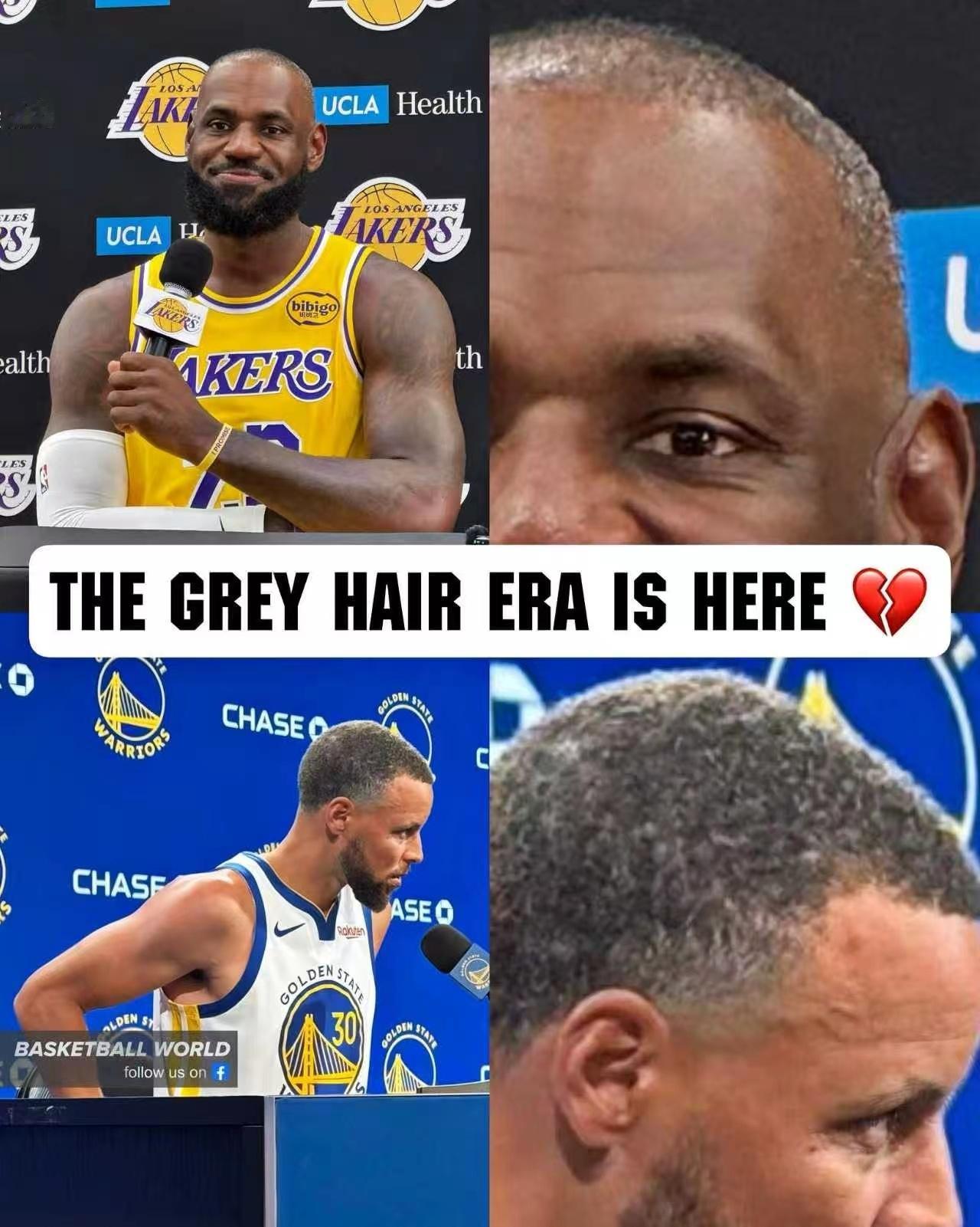 唉，詹库都老了我的观赛搭子 NBA[超话] ​​​