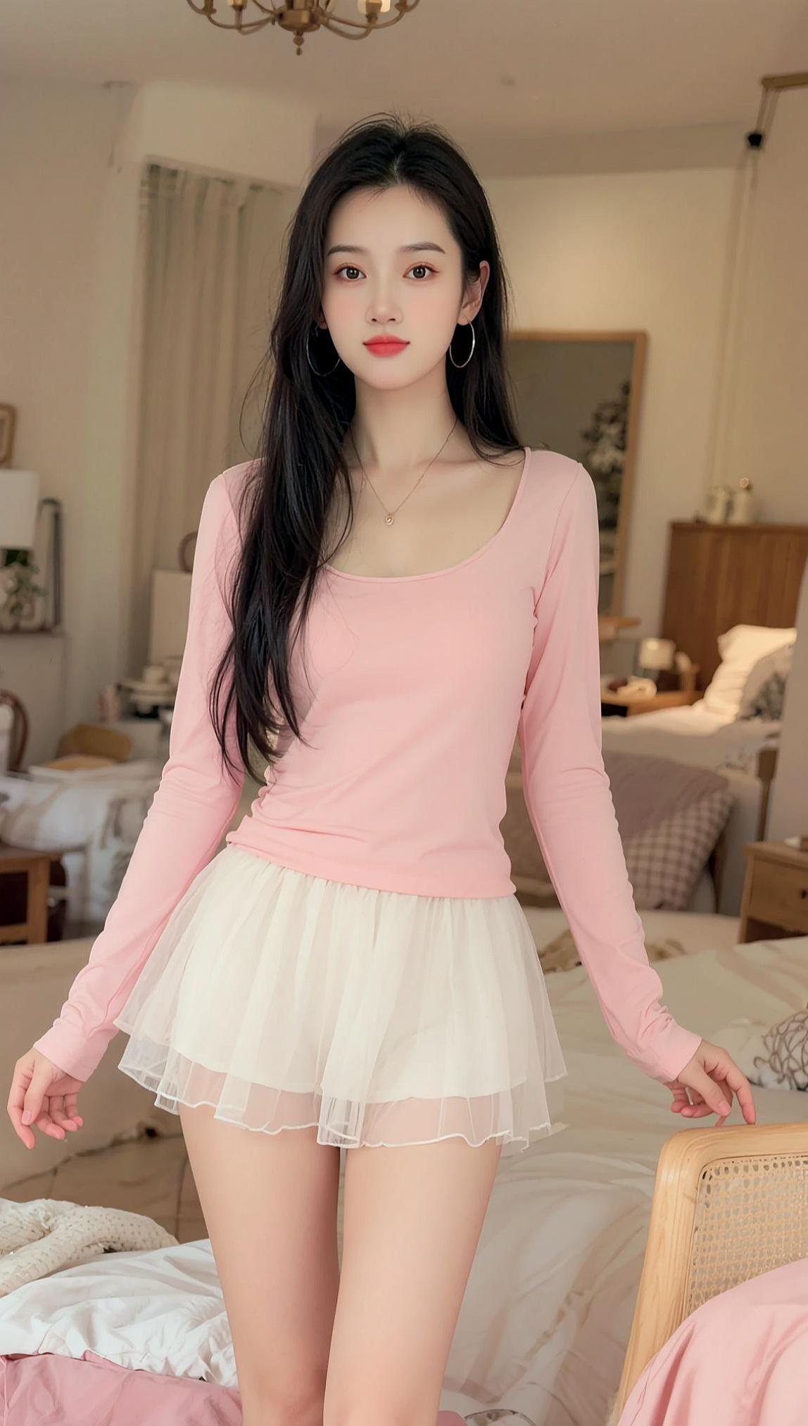 AI甜美女团风写真 抖音ai创作 抖音玩法合伙人计划